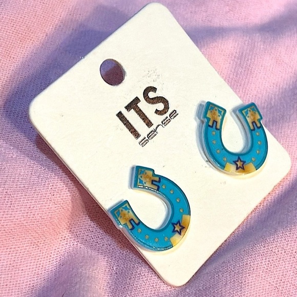 Austin West - Silver Boho Cactus with Turquoise Dangle Earrings - Picture 8 of 14